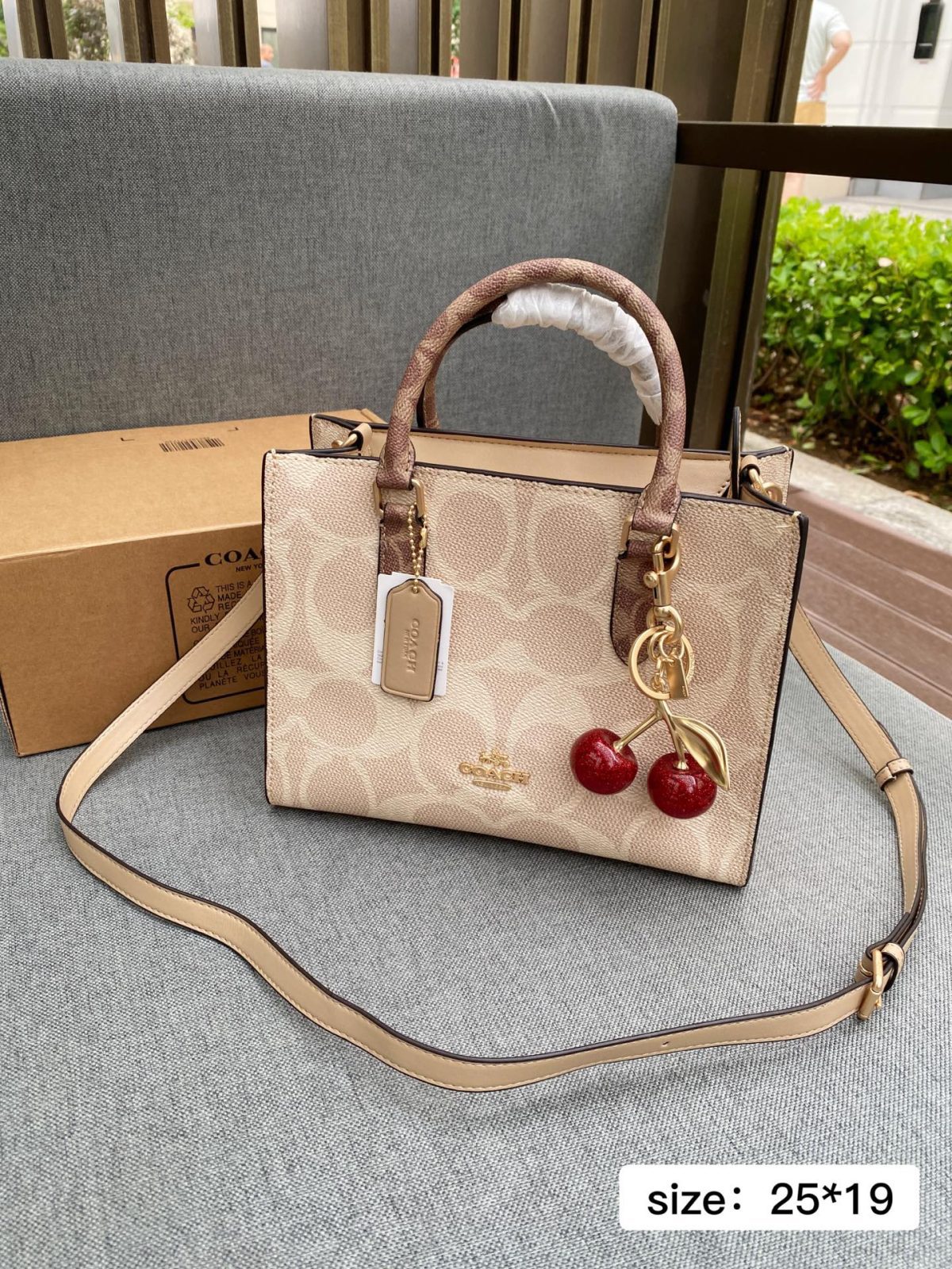 Coach женская сумка-тоут