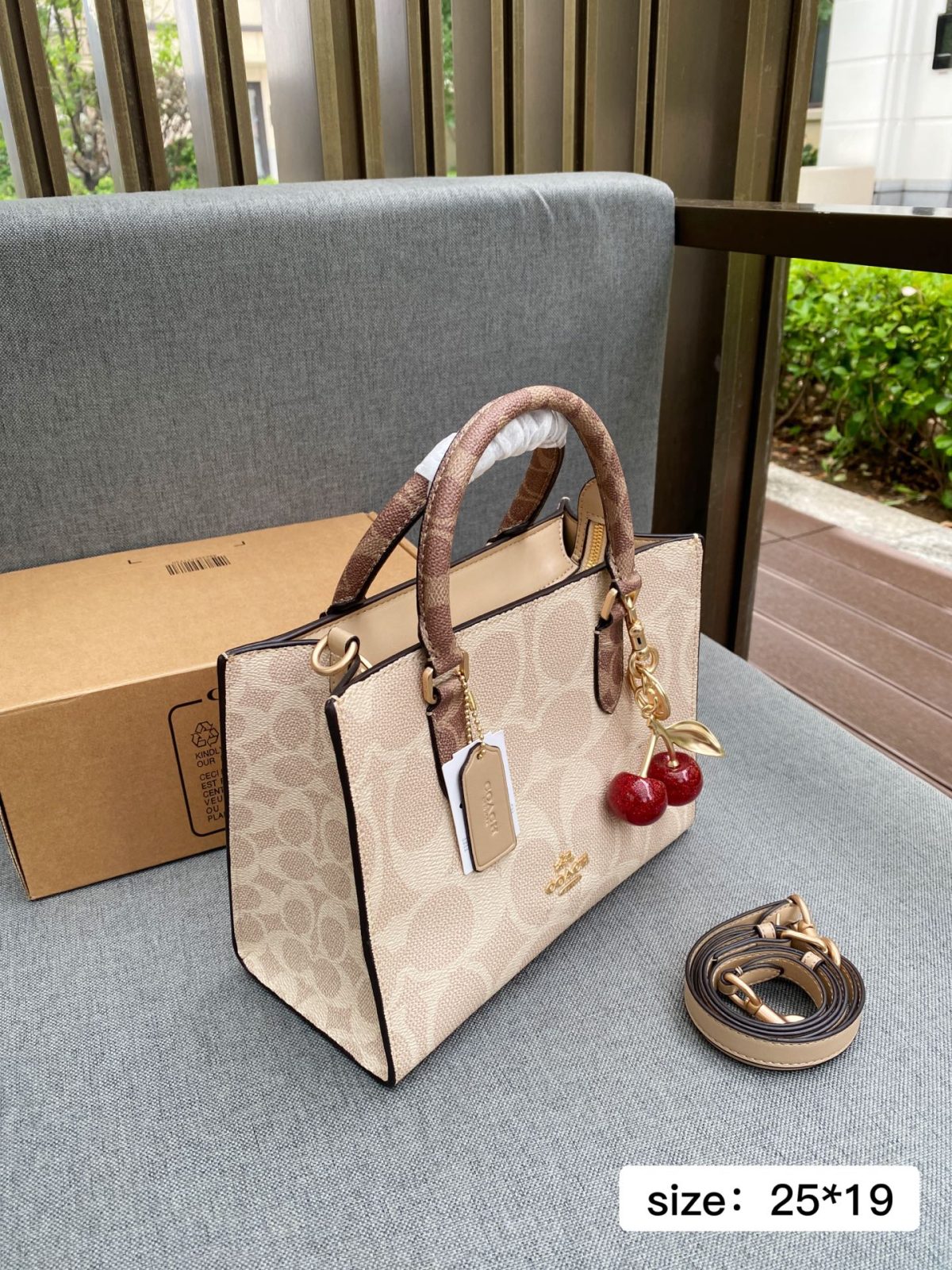 Coach женская сумка-тоут